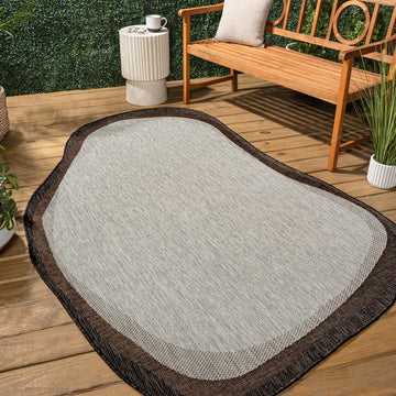 Wyatt Modern Rustic Abstract Indoor/Outdoor Area Rug